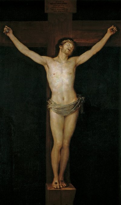 Christ on the Cross by Francisco de Goya
